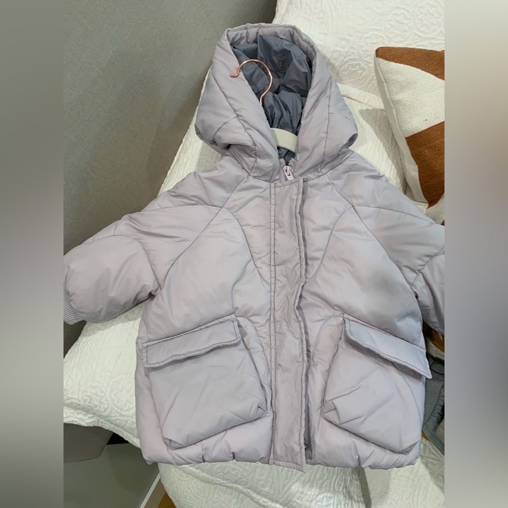 Zara toddler coat size 12-18 months.